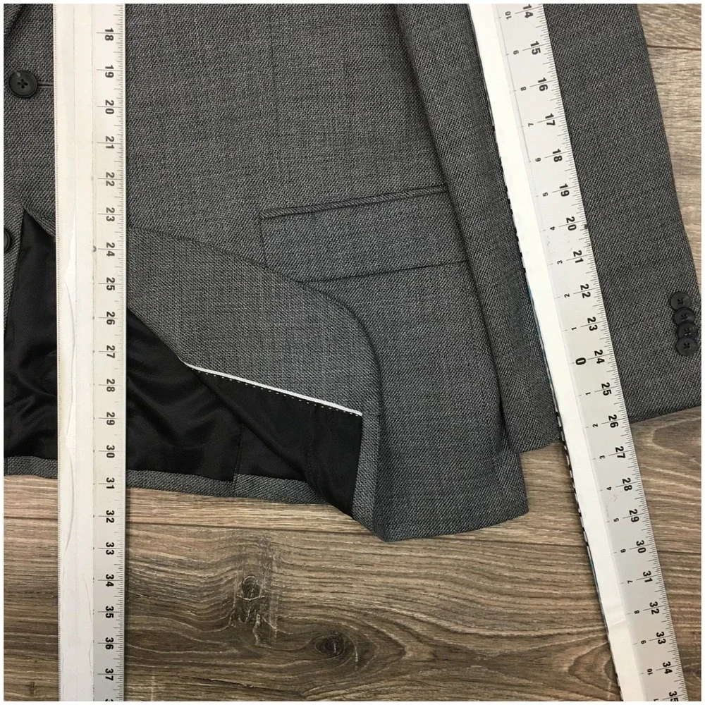 KENNETH COLE Mens Blazer Sport Coat Casual‎ Jacket Size 52R Classic Wool Suit